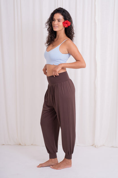 Samata Harem Pants - Chocolate