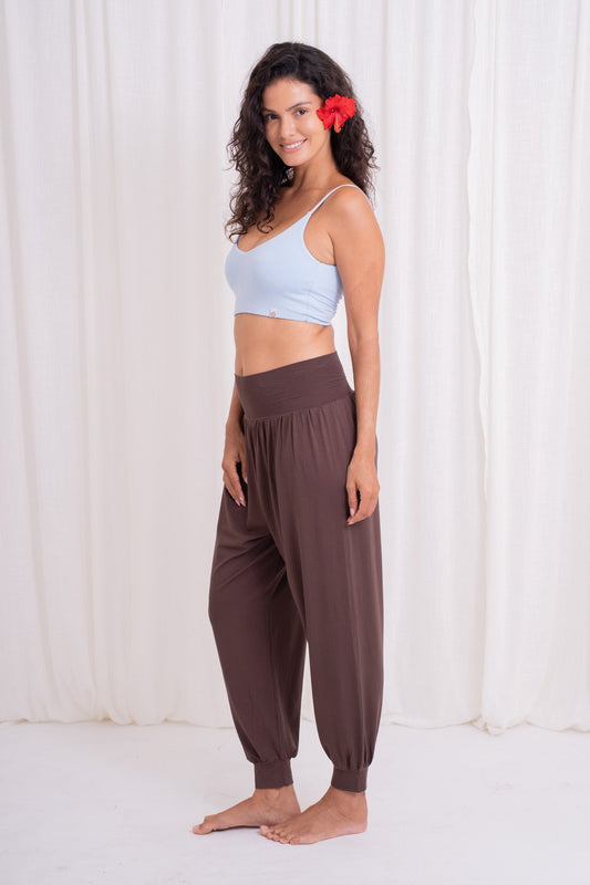 Samata Harem Pants - Chocolate