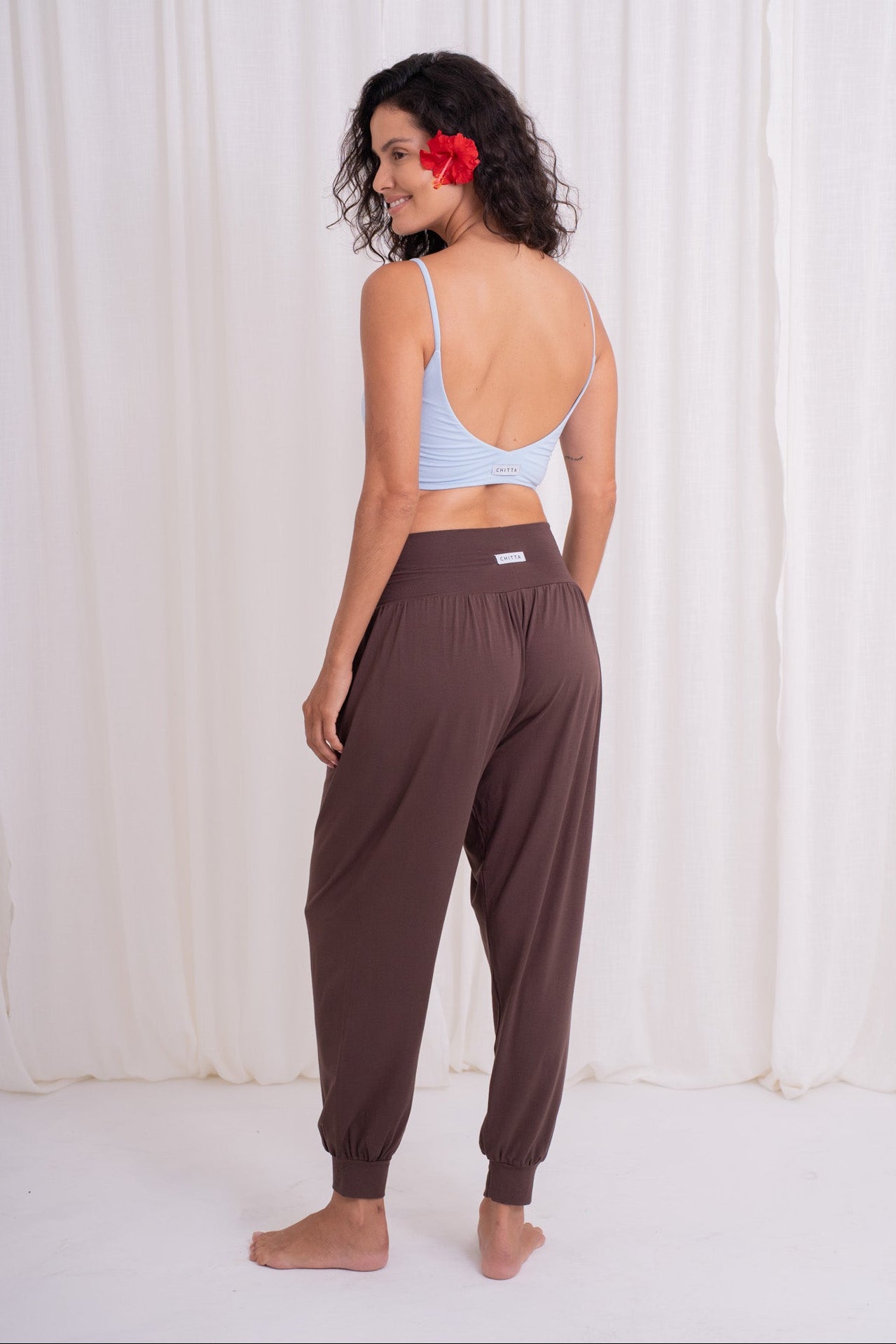 Samata Harem Pants - Chocolate