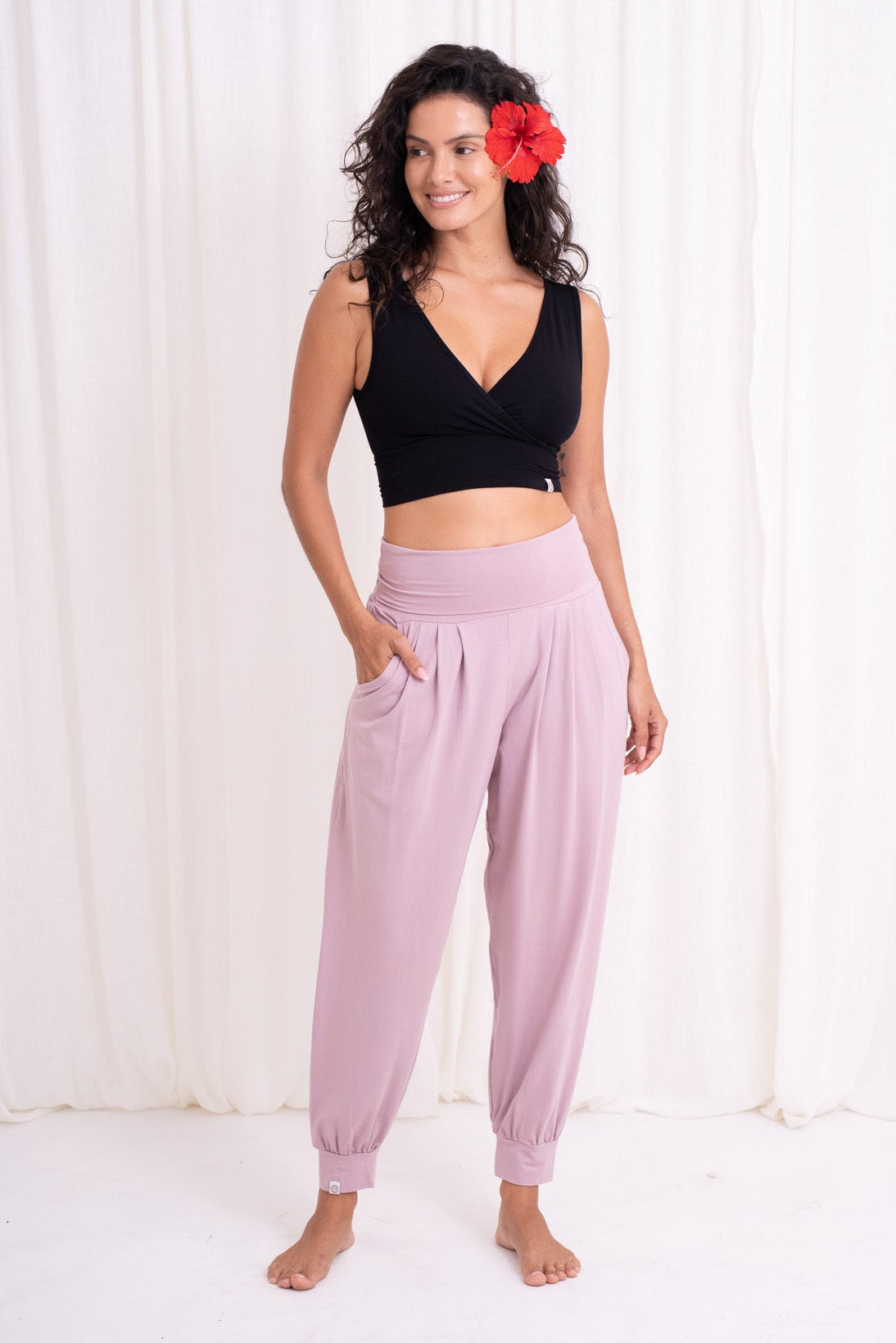 Hatha Aladdin Pants - Mauve