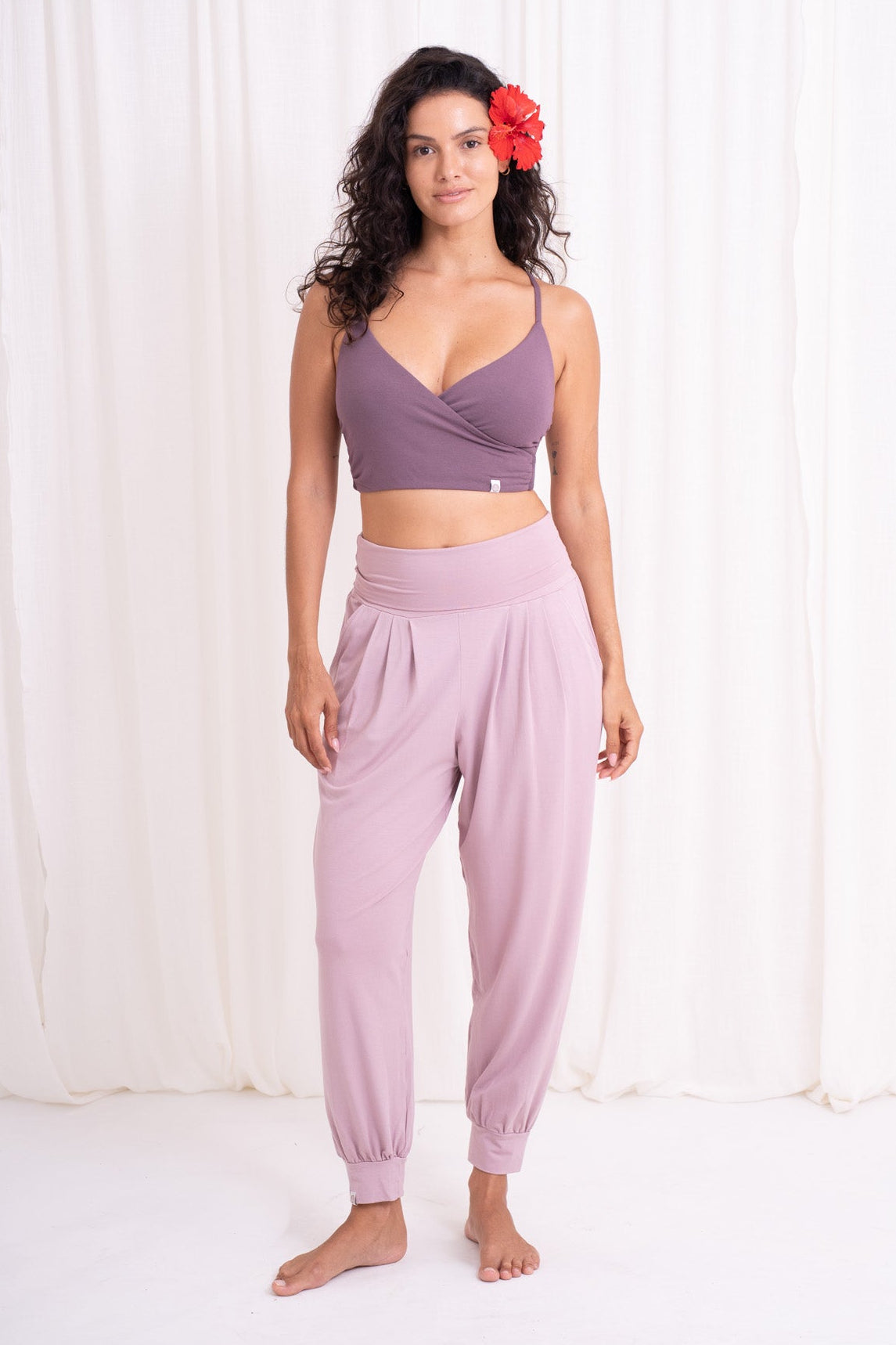 Hatha Aladdin Pants - Mauve