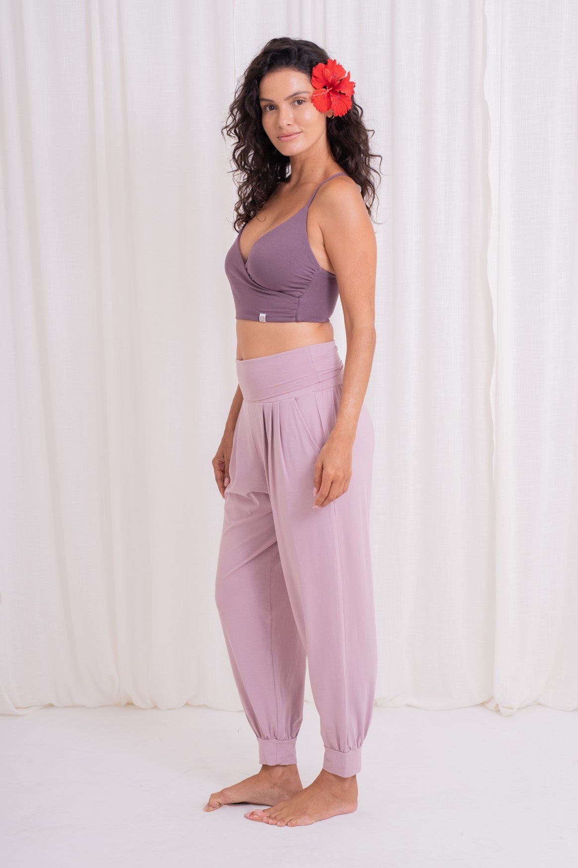 Hatha Aladdin Pants - Mauve
