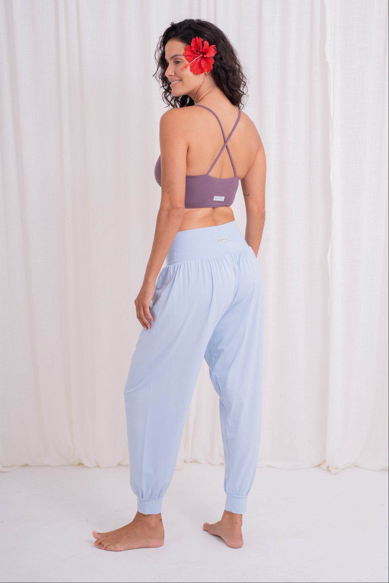 Samata Harem Pants - Aquamarine