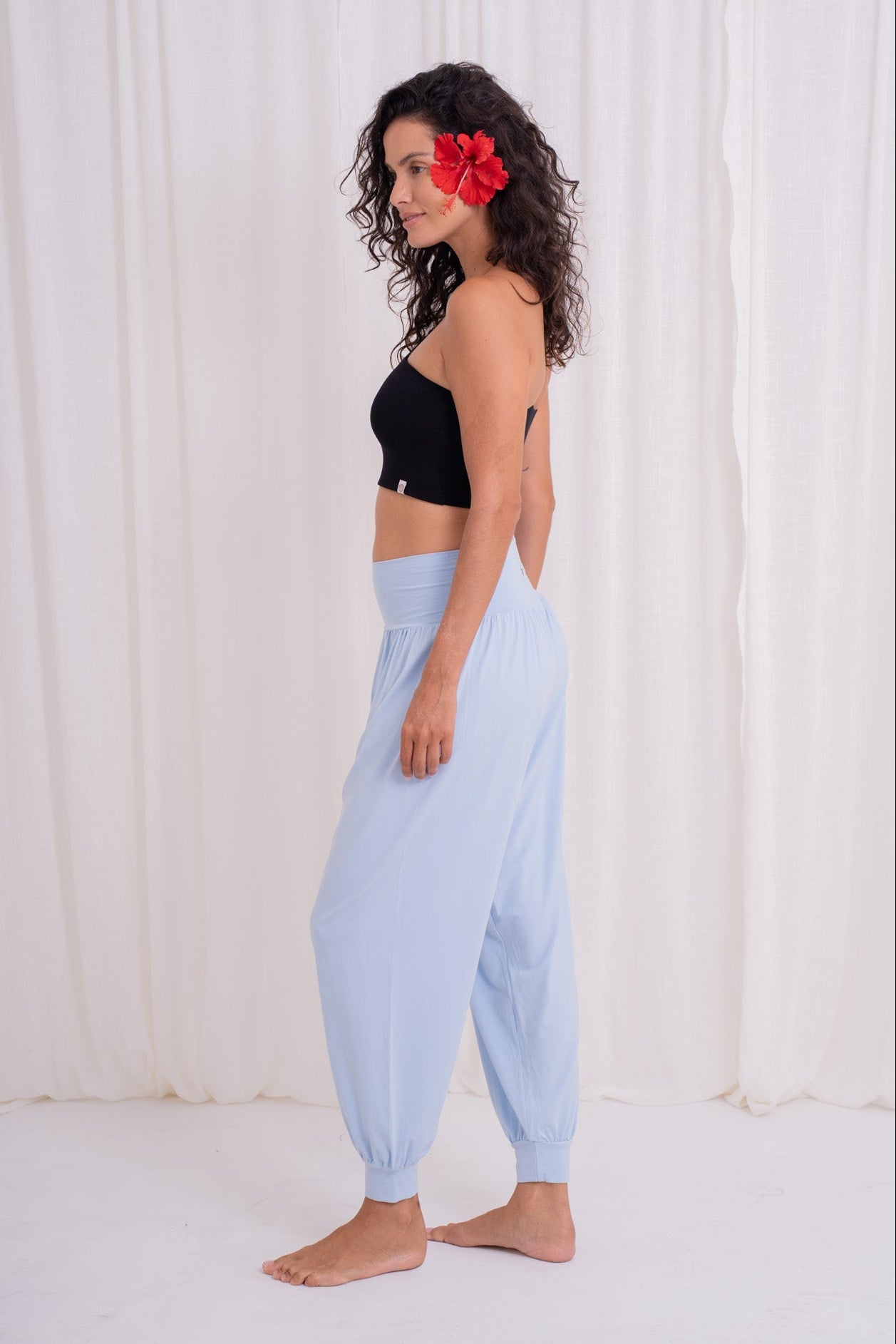 Samata Harem Pants - Aquamarine