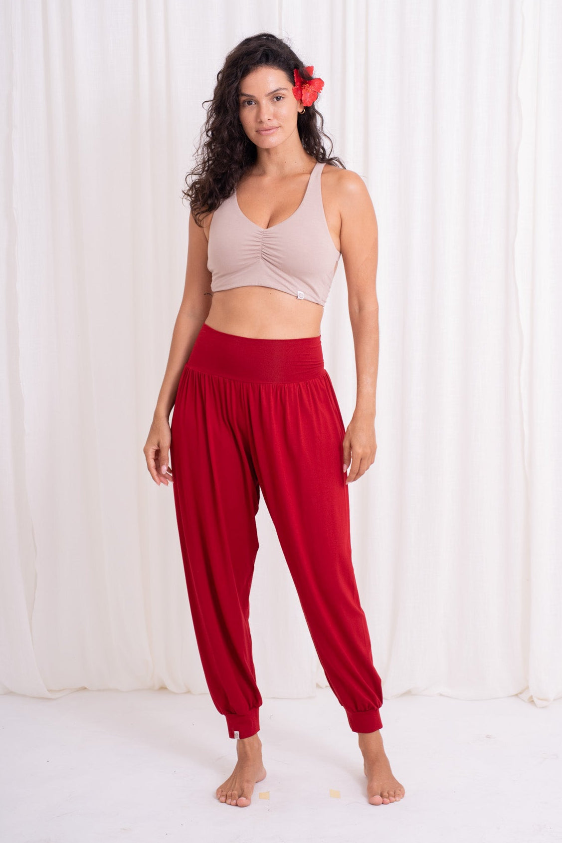 Samata Harem Pants - Wild Rose