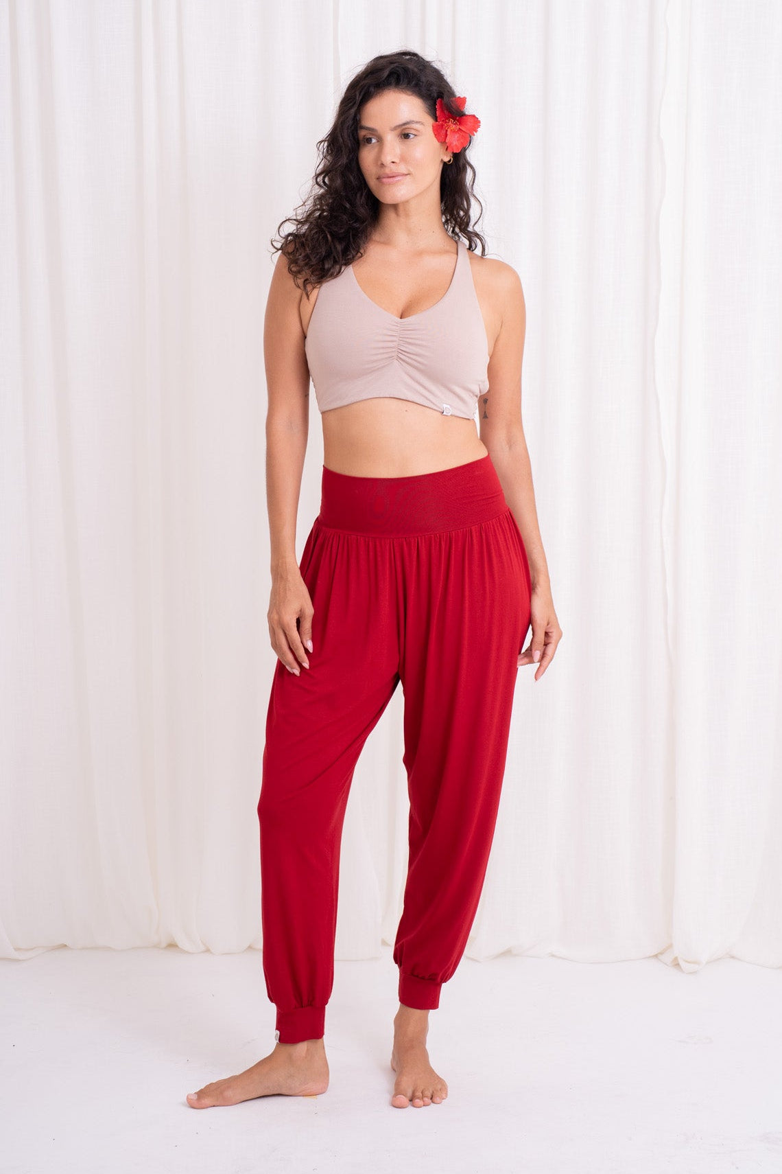 Samata Harem Pants - Wild Rose