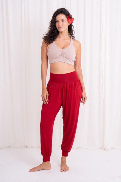 Samata Harem Pants - Wild Rose