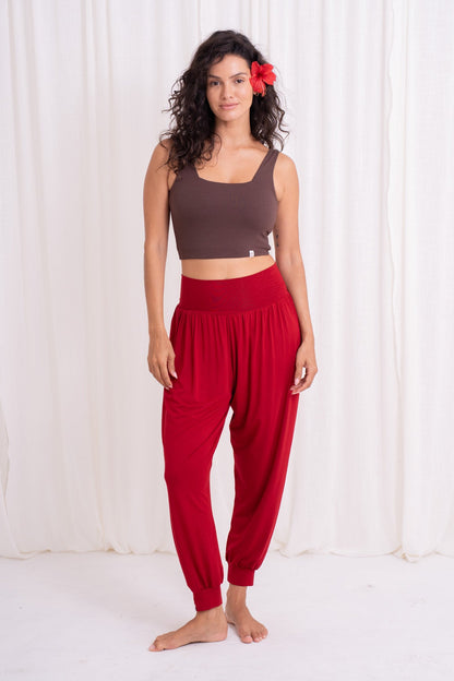 Samata Harem Pants - Wild Rose