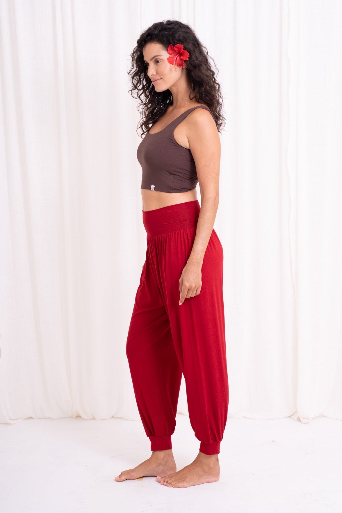 Samata Harem Pants - Wild Rose