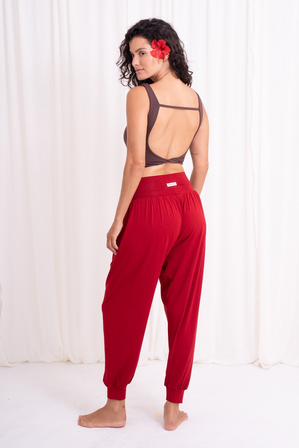 Samata Harem Pants - Wild Rose
