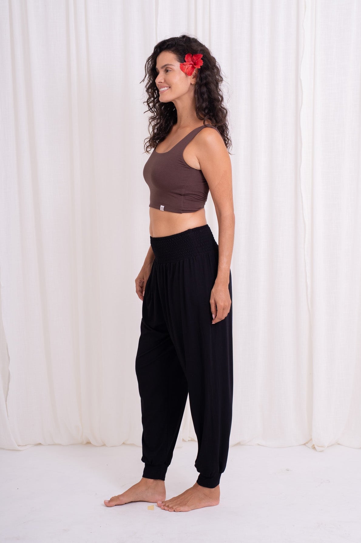 Surya Harem Pants - Black