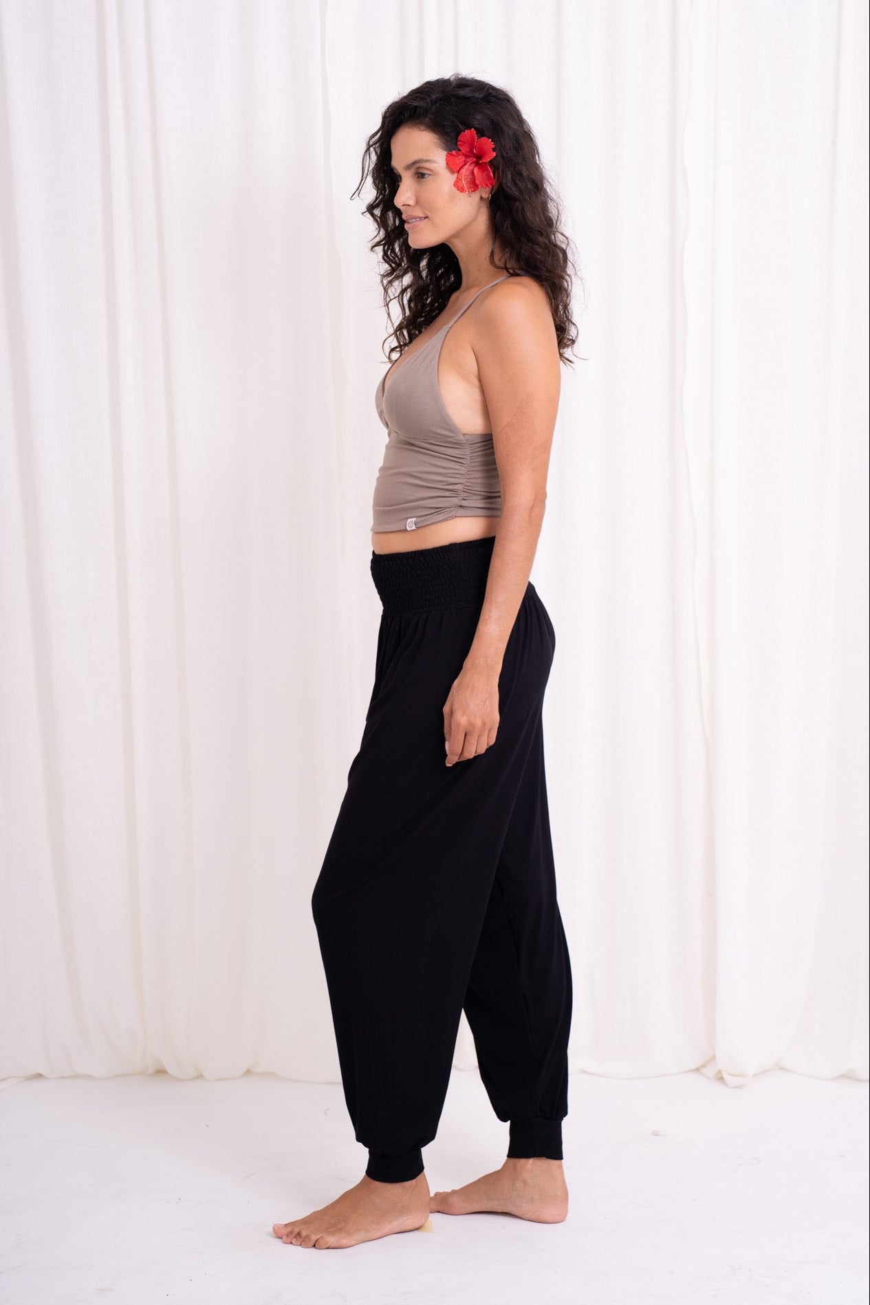 Surya Harem Pants - Black