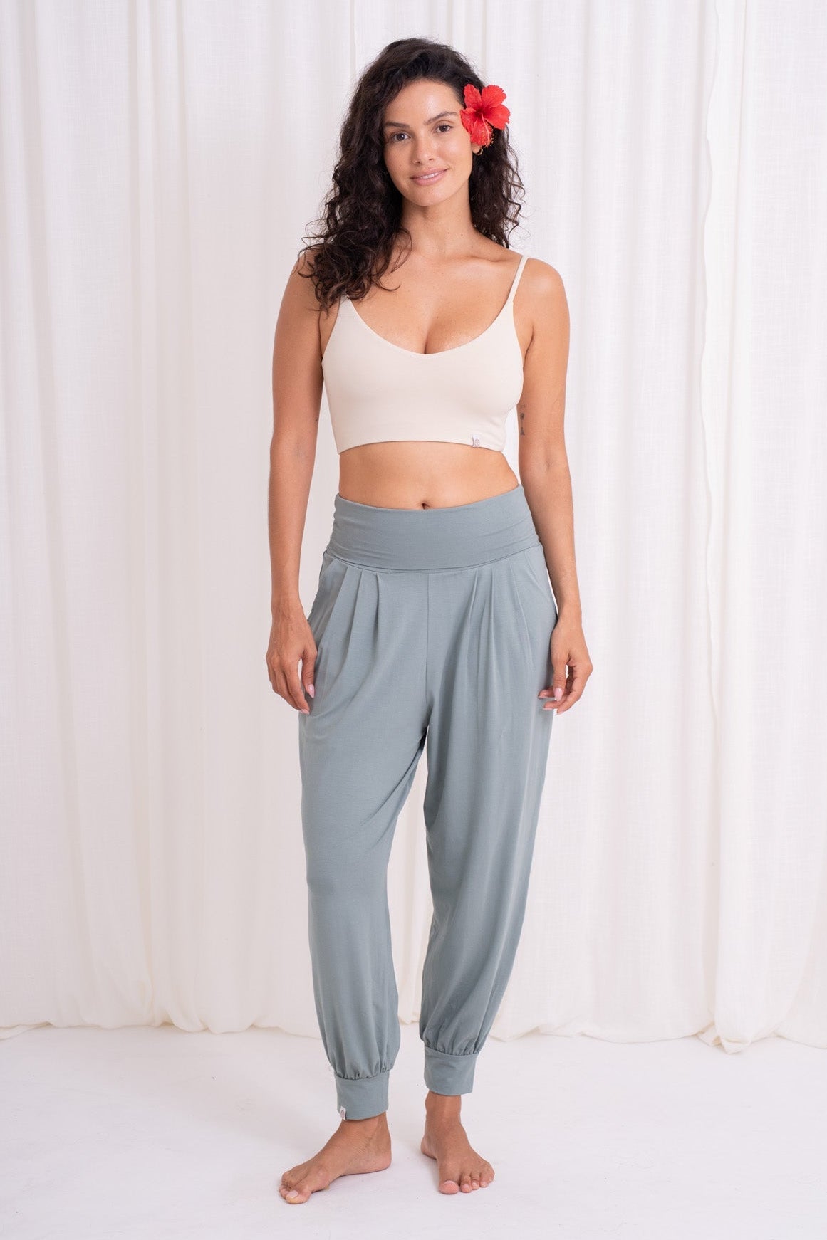 Hatha Aladdin Pants - Sage