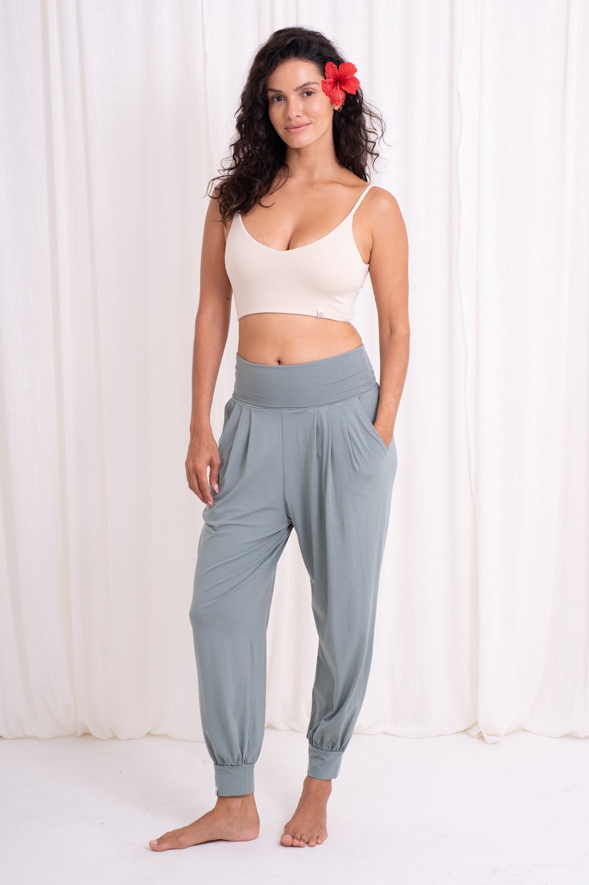 Hatha Aladdin Pants - Sage