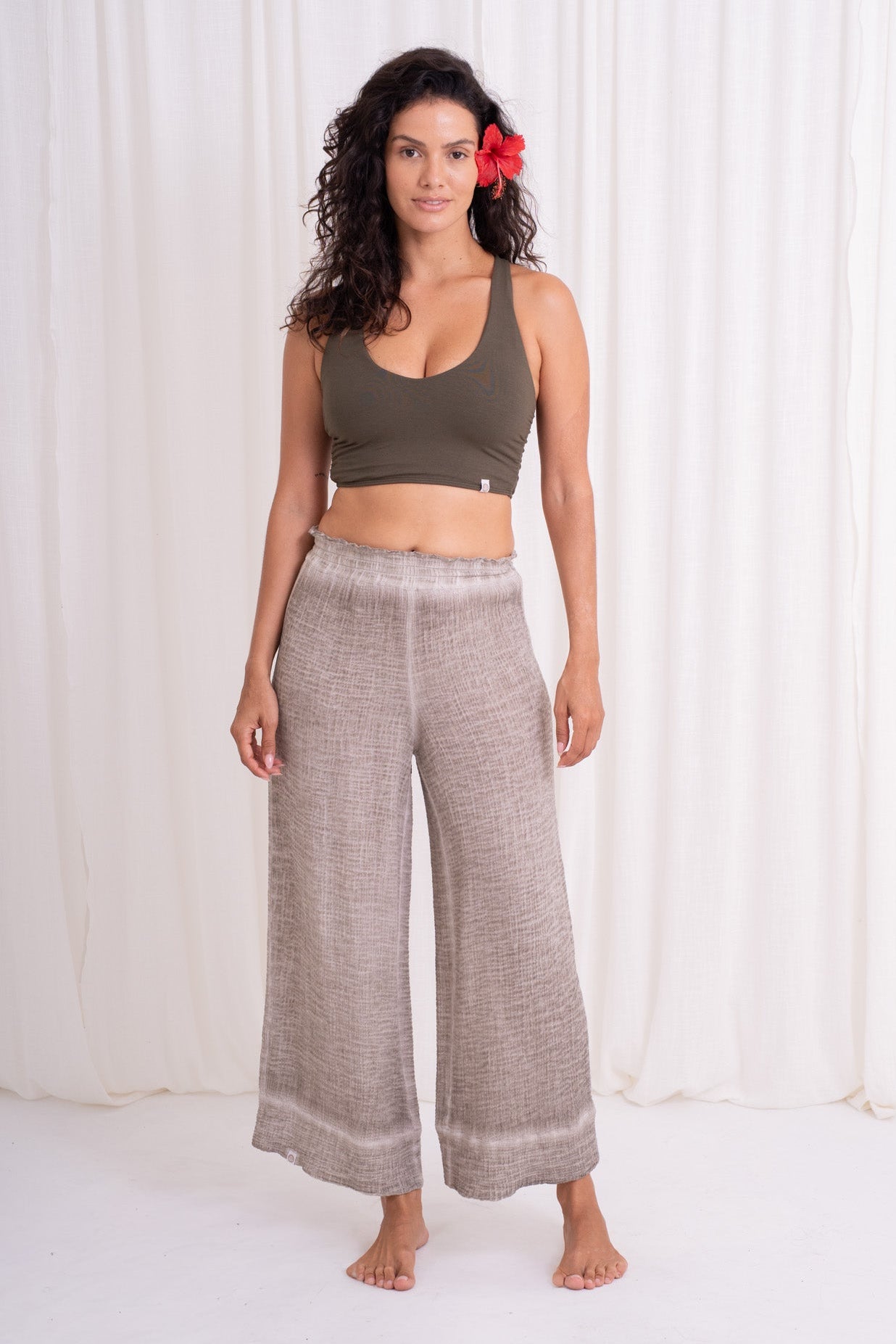 Sukhā 100% Premium Organic Cotton Pants - Vintage