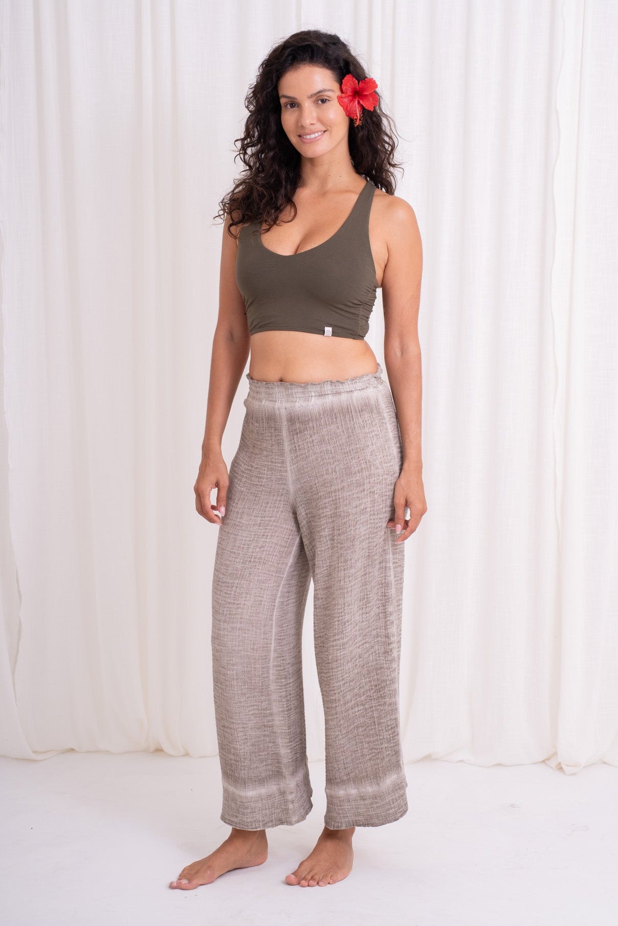 Sukhā 100% Premium Organic Cotton Pants - Vintage