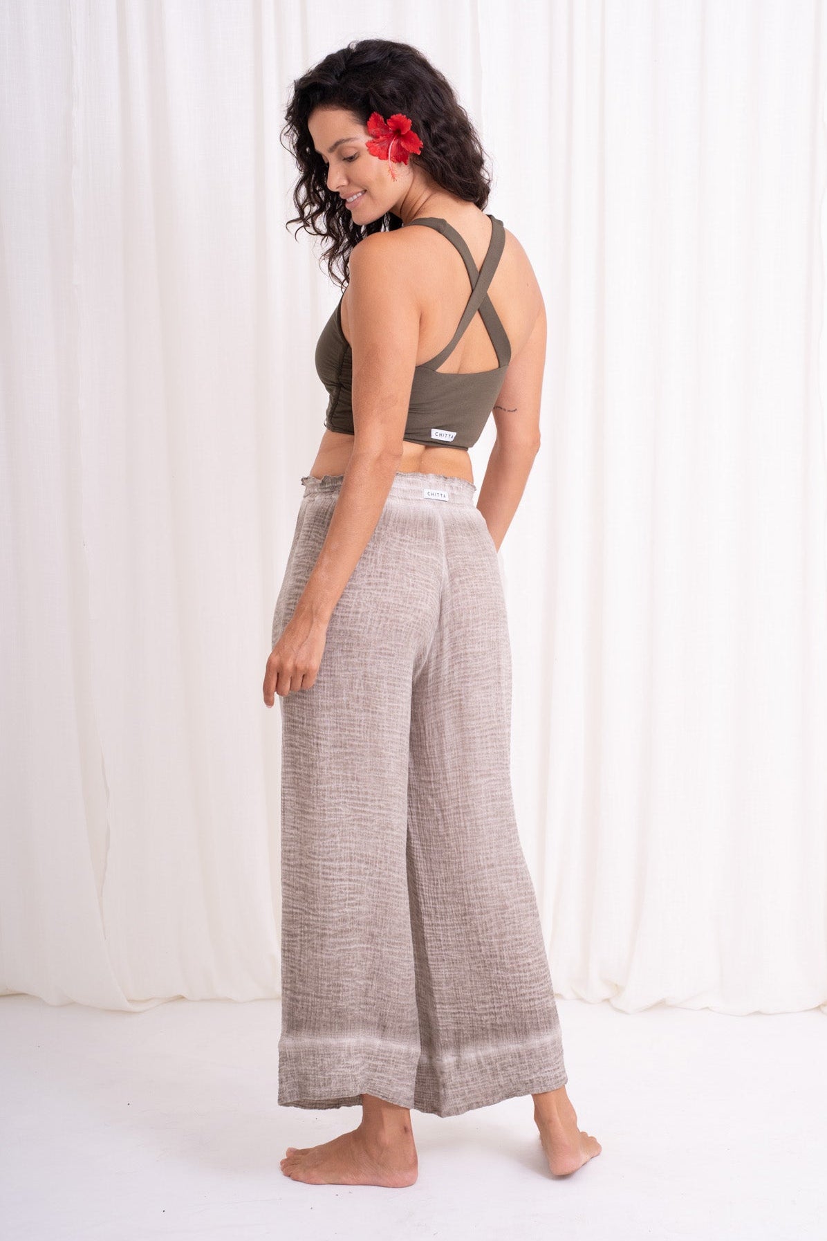 Sukhā 100% Premium Organic Cotton Pants - Vintage