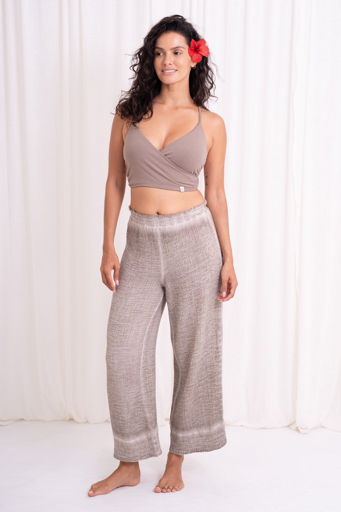 Sukhā 100% Premium Organic Cotton Pants - Vintage