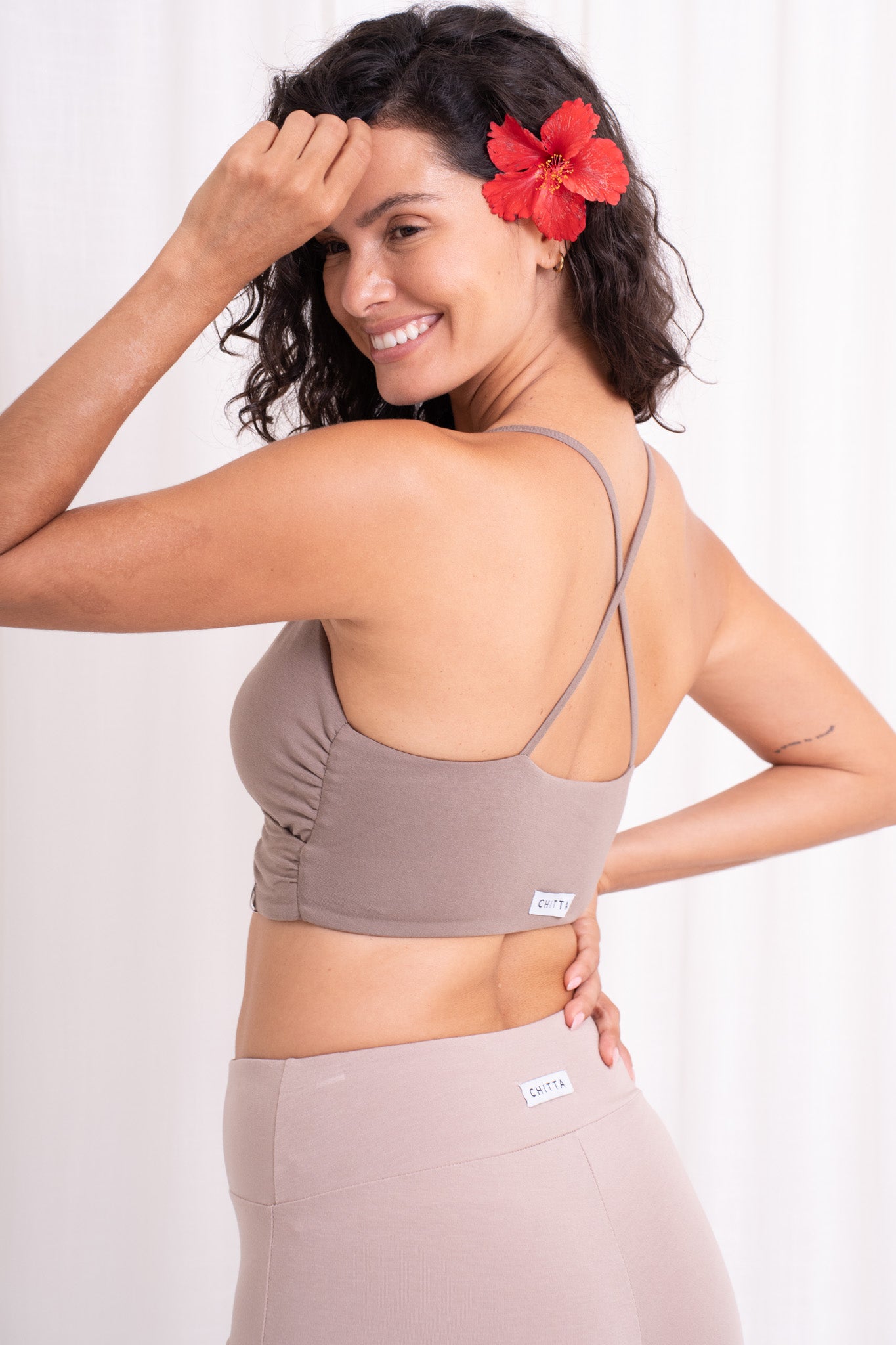 Shanti Wrap Top - Sable