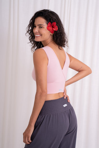Drishti Wrap Top - Cherry Blossom