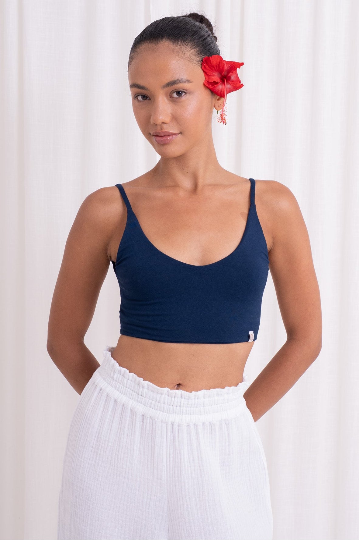 Dhara Strappy Back Top - Teal