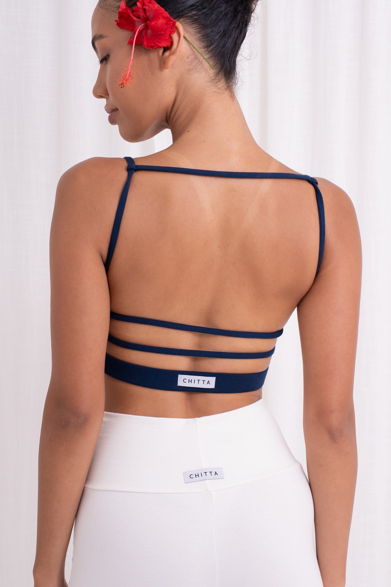 Dhara Strappy Back Top - Midnight
