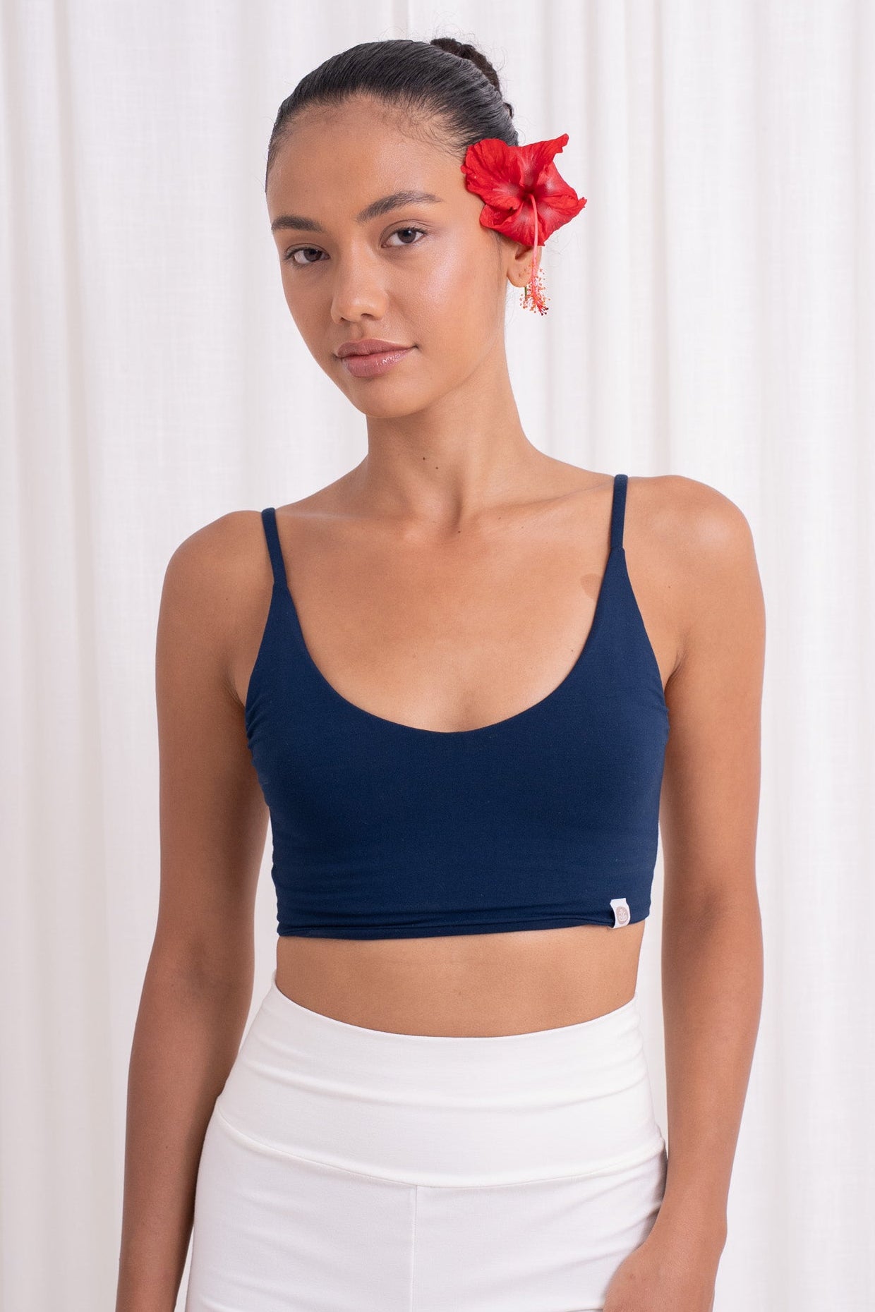 Dhara Strappy Back Top - Midnight