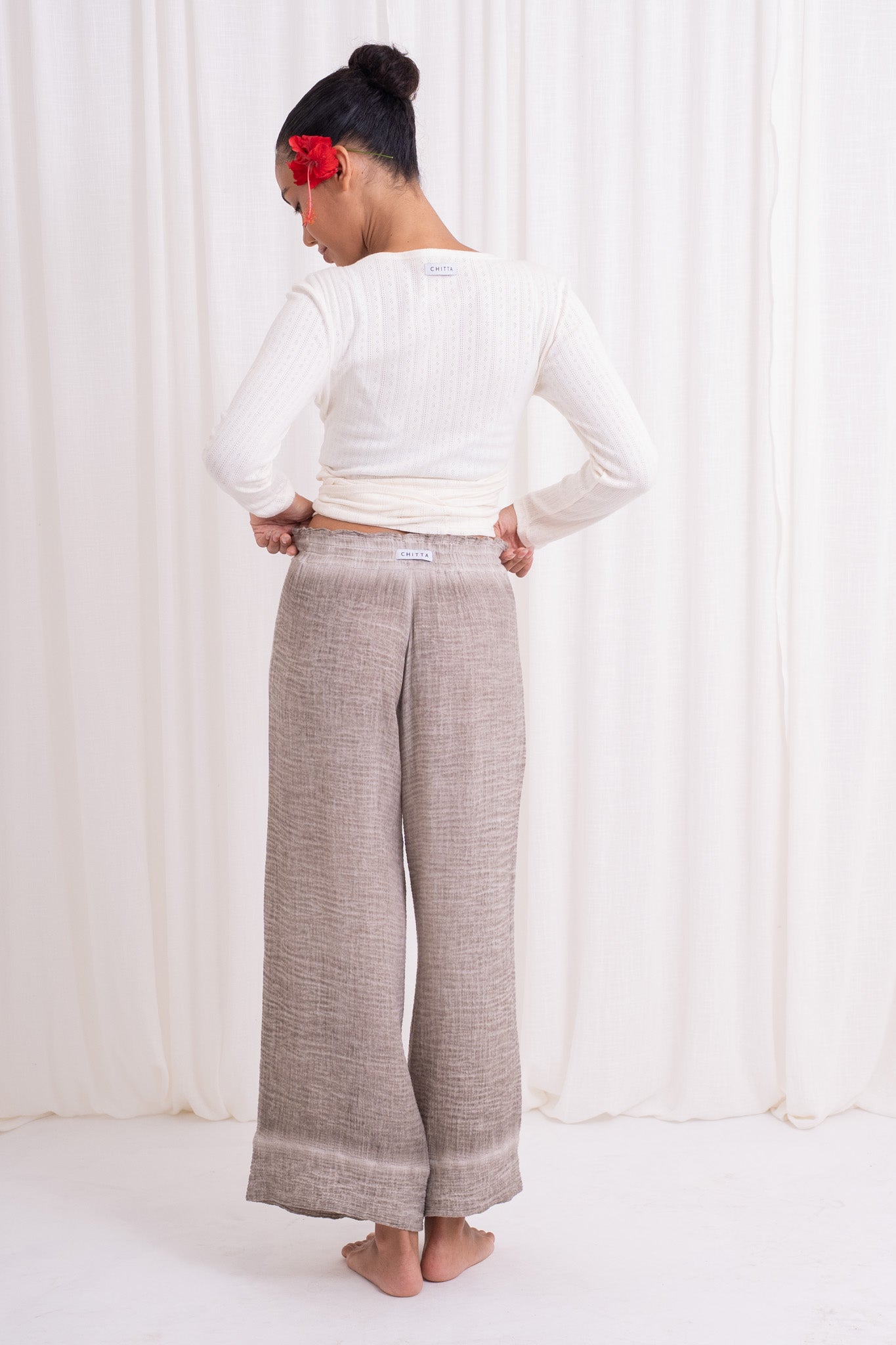 Sukhā 100% Premium Organic Cotton Pants - Vintage