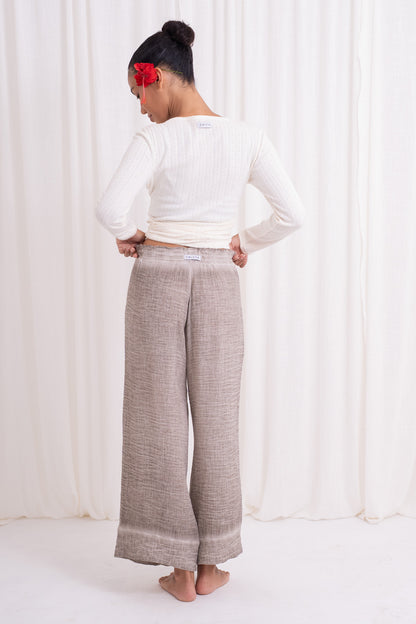 Sukhā 100% Premium Organic Cotton Pants - Vintage