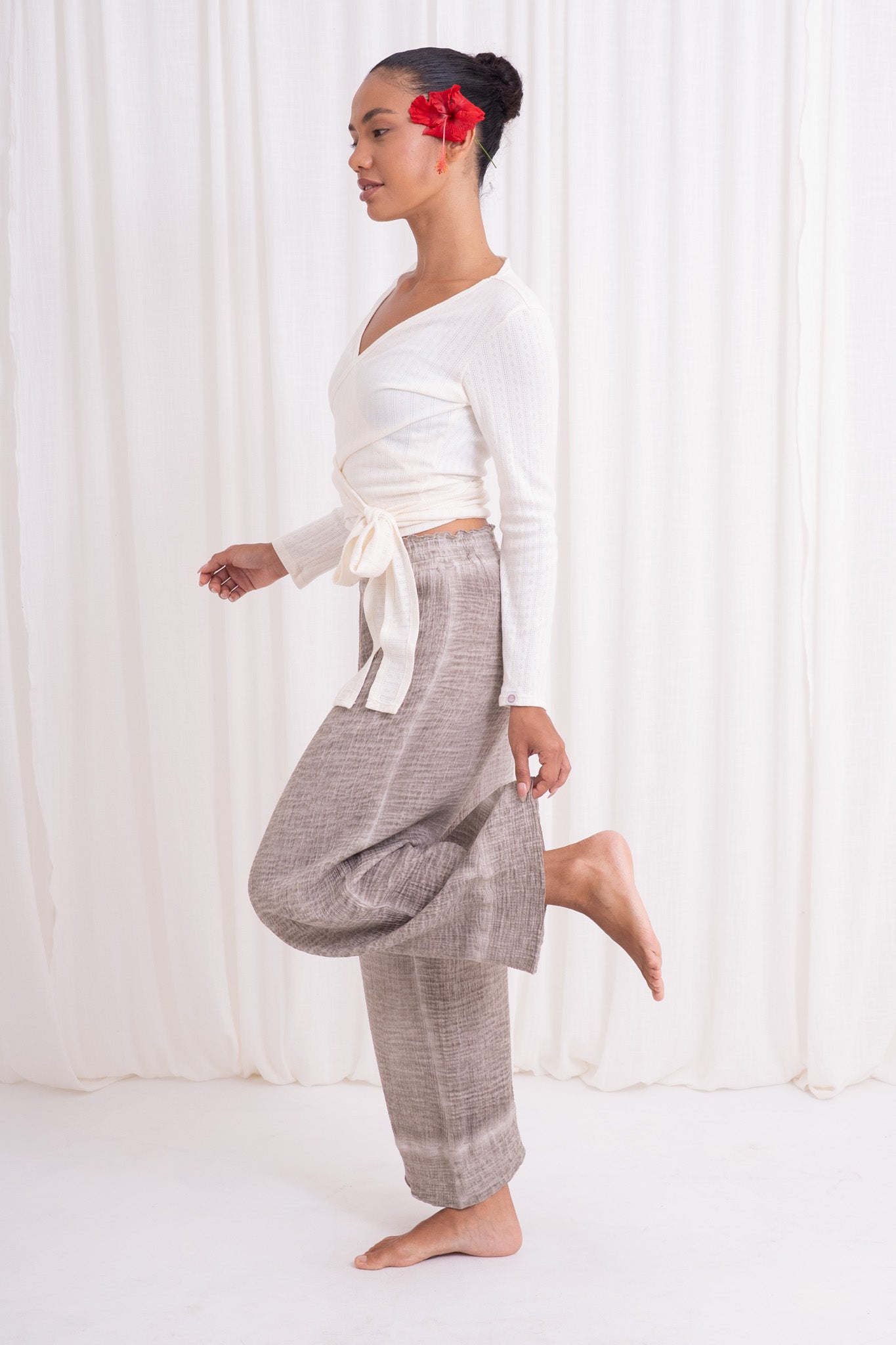 Sukhā 100% Premium Organic Cotton Pants - Vintage