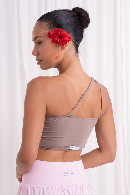 Satya Off-shoulder Top - Sable