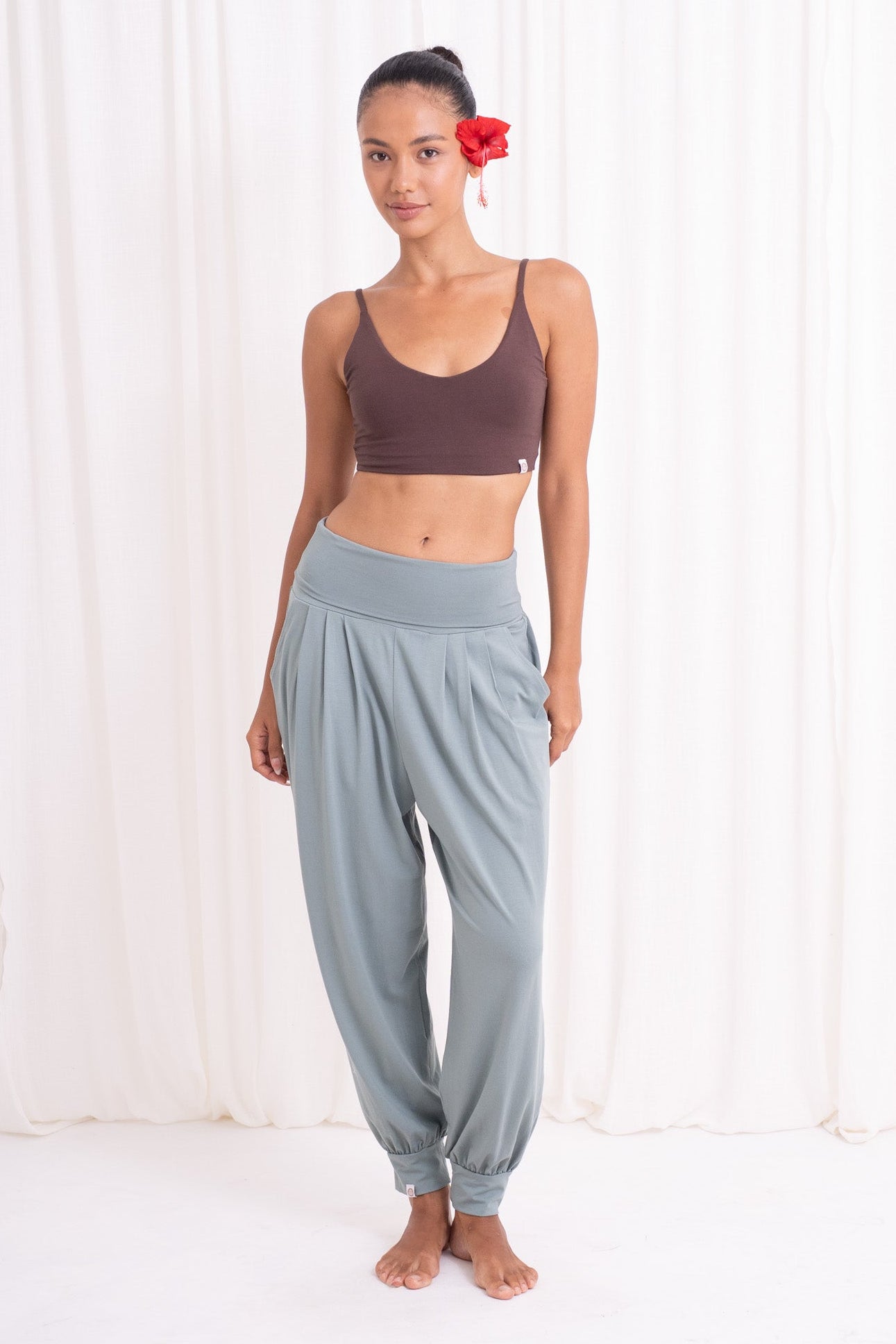 Hatha Aladdin Pants - Sage