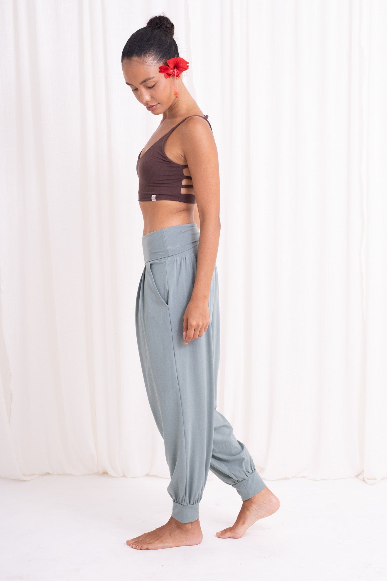 Hatha Aladdin Pants - Sage