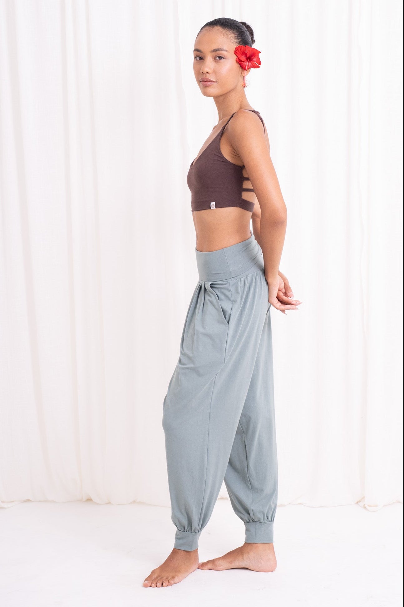 Hatha Aladdin Pants - Sage