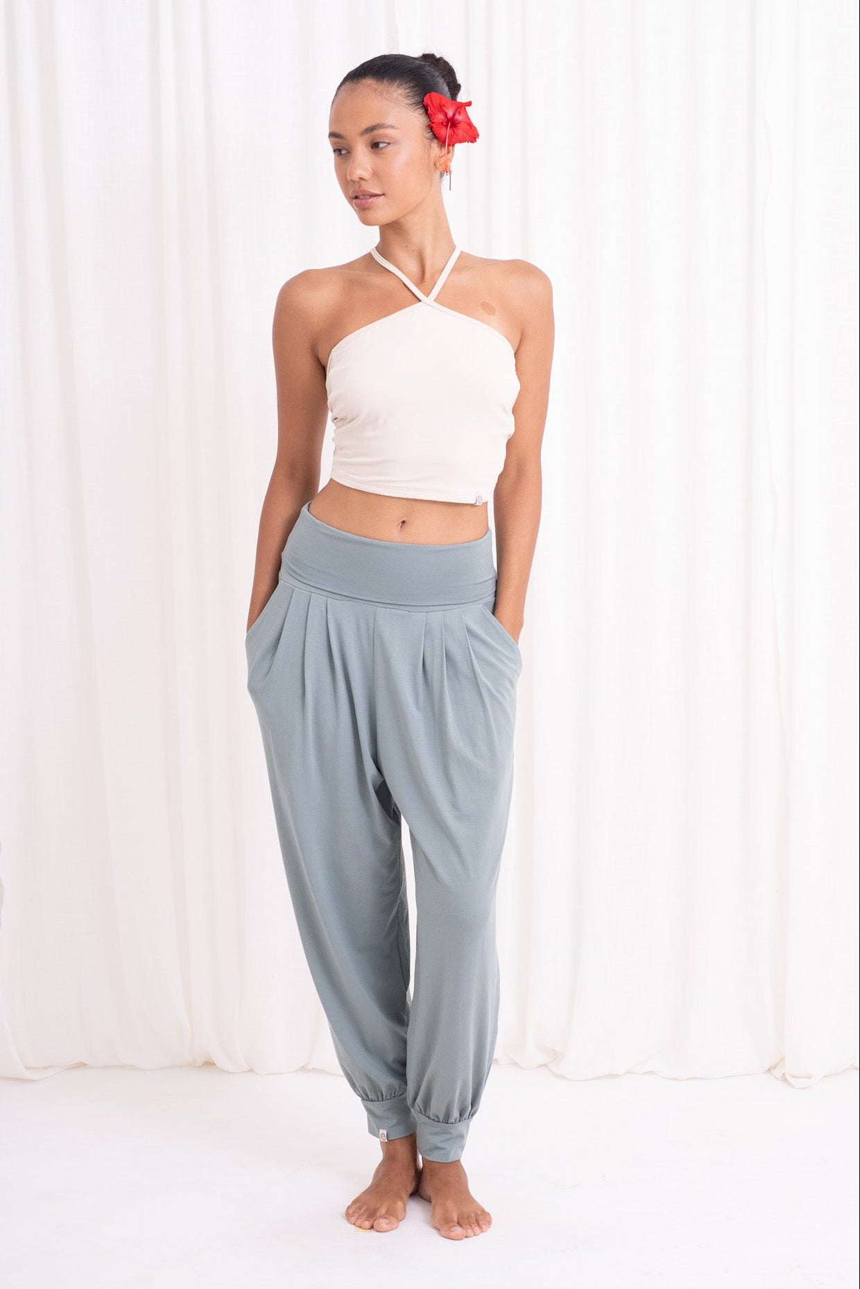 Hatha Aladdin Pants - Sage