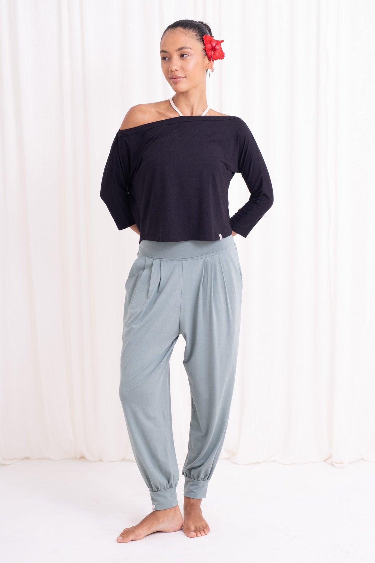 Hatha Aladdin Pants - Sage