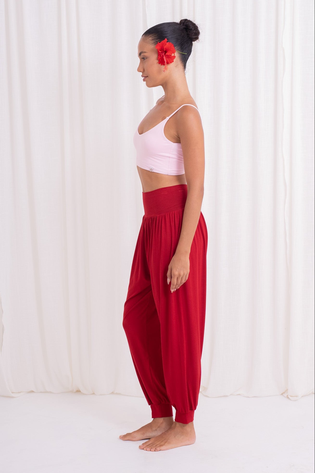 Samata Harem Pants - Wild Rose