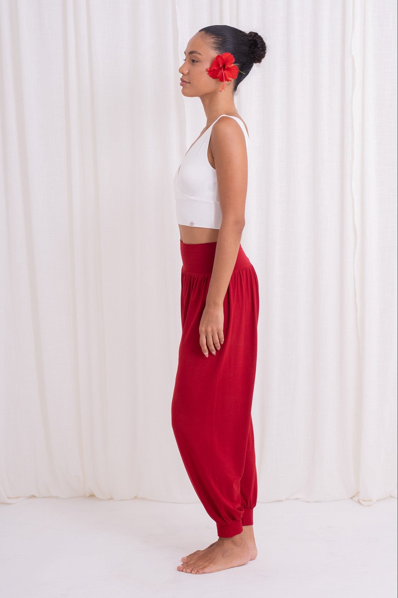 Samata Harem Pants - Wild Rose