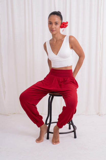 Samata Harem Pants - Wild Rose