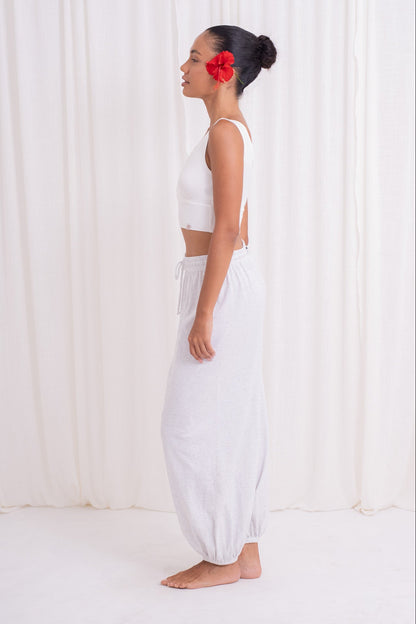 Soma Wide Joggers - Melange Gray