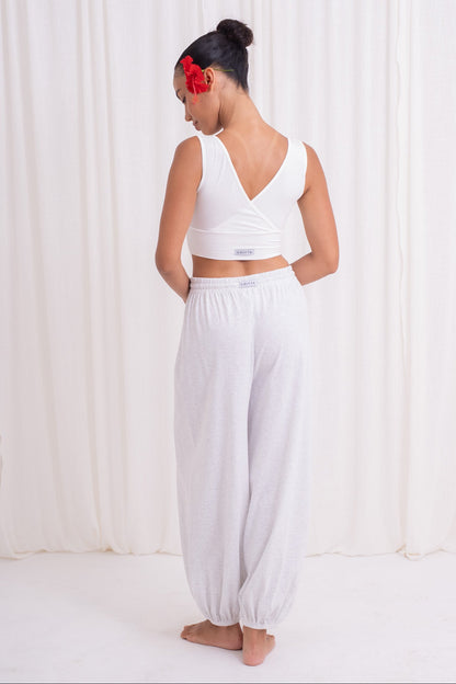 Soma Wide Joggers - Melange Gray