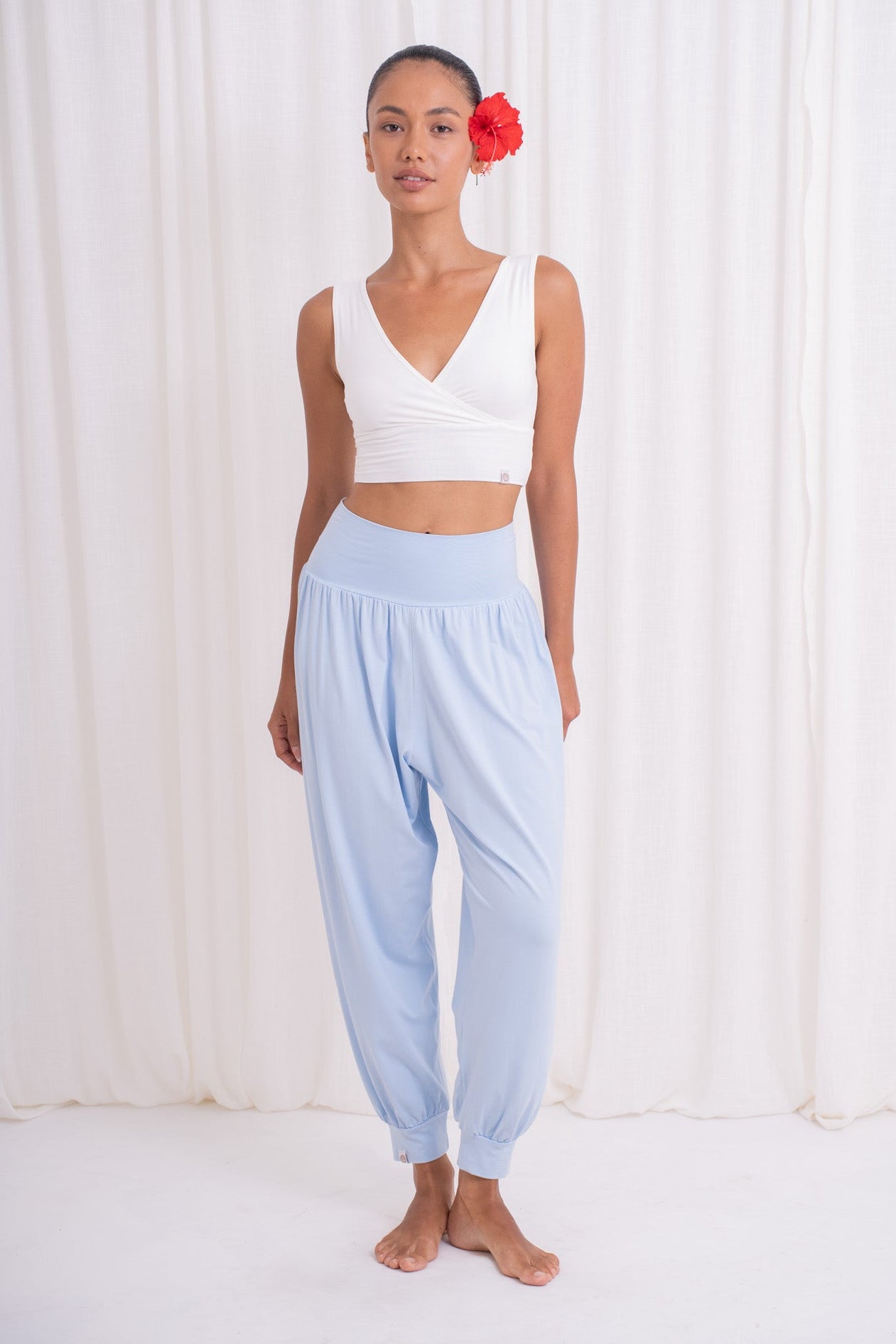 Samata Harem Pants - Aquamarine