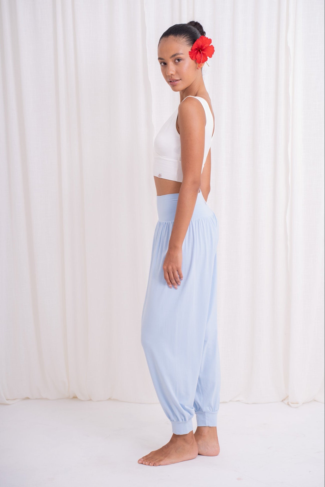 Samata Harem Pants - Aquamarine