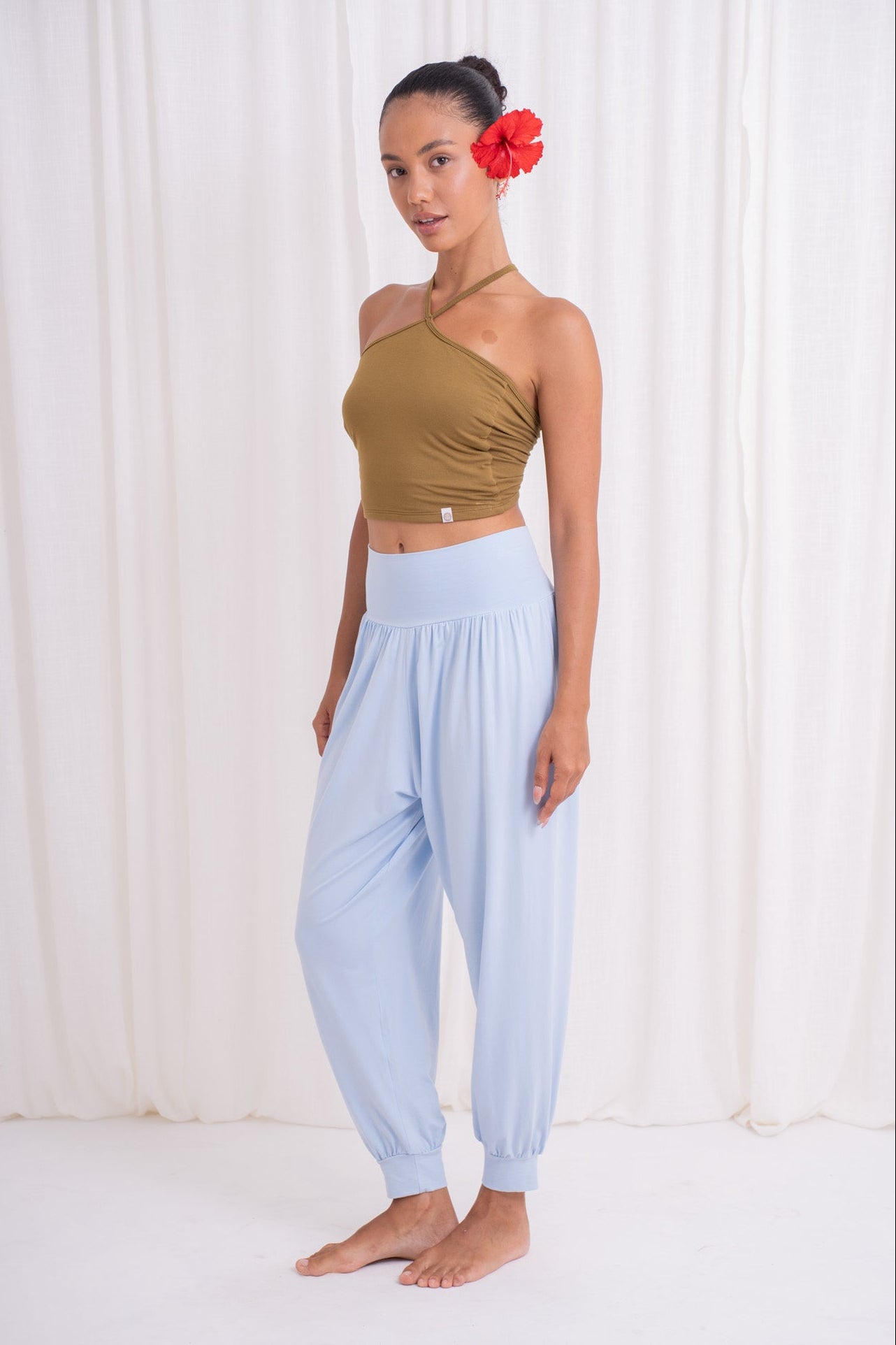 Samata Harem Pants - Aquamarine