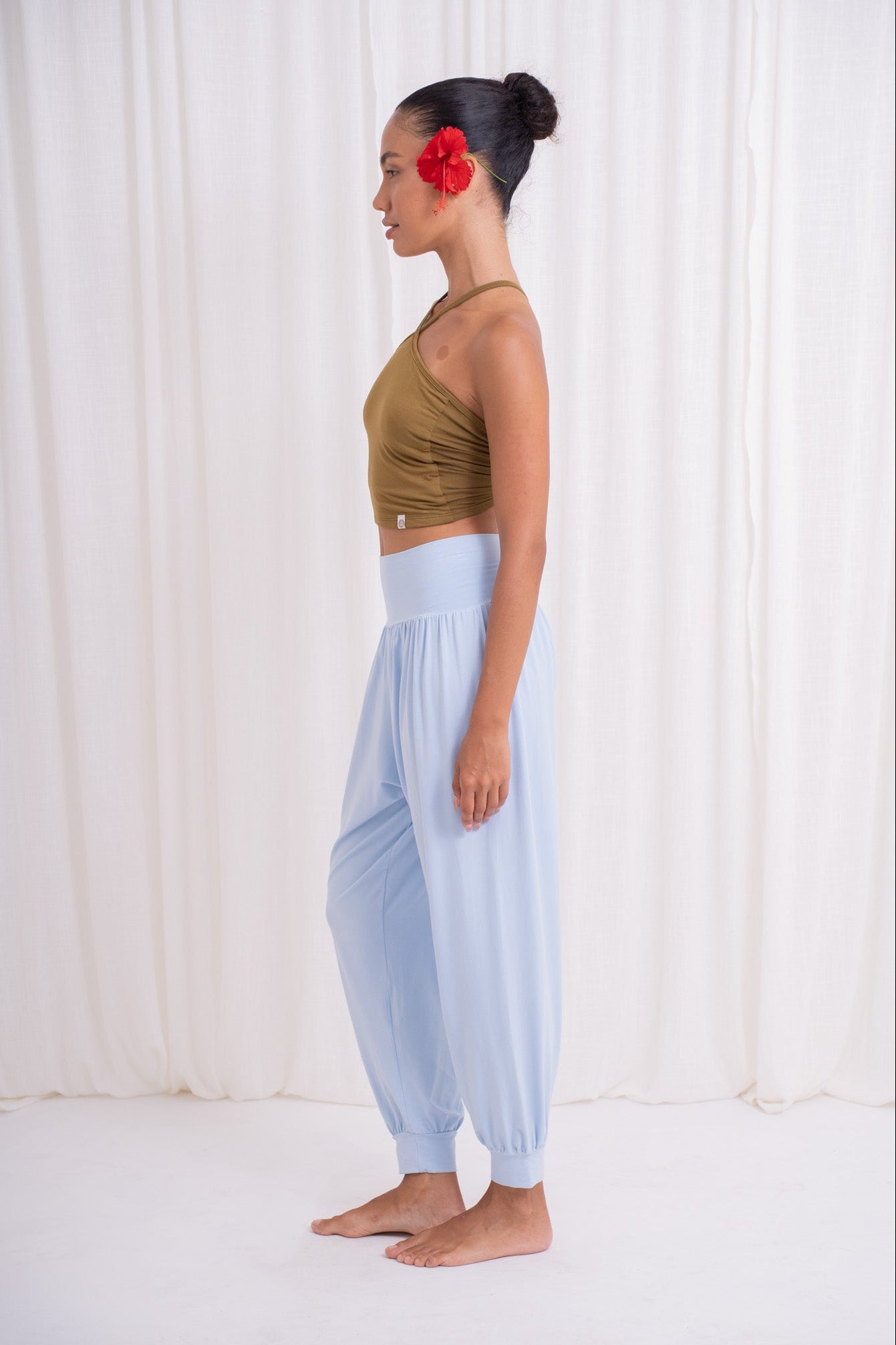 Samata Harem Pants - Aquamarine