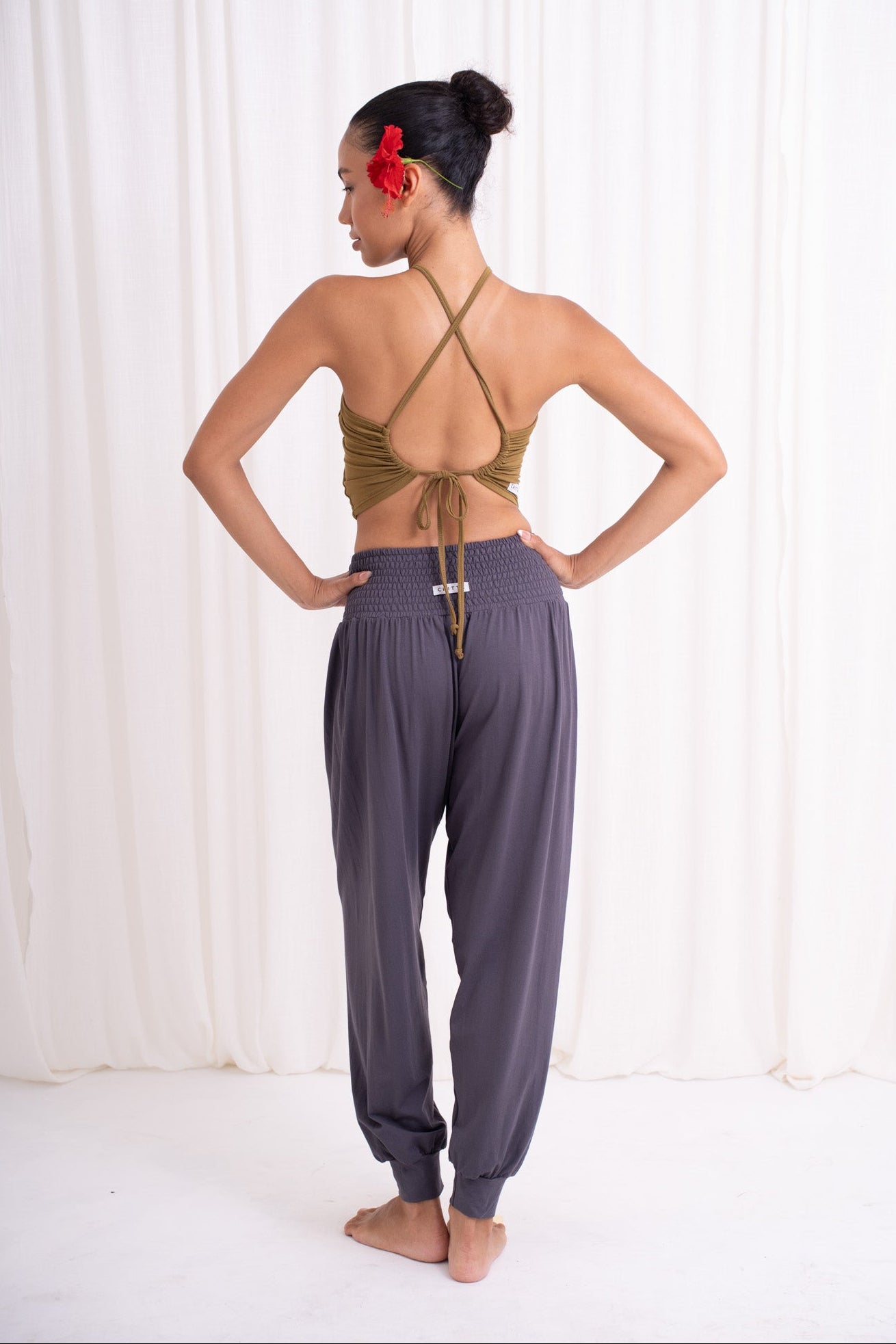 Surya Harem Pants - Shadow