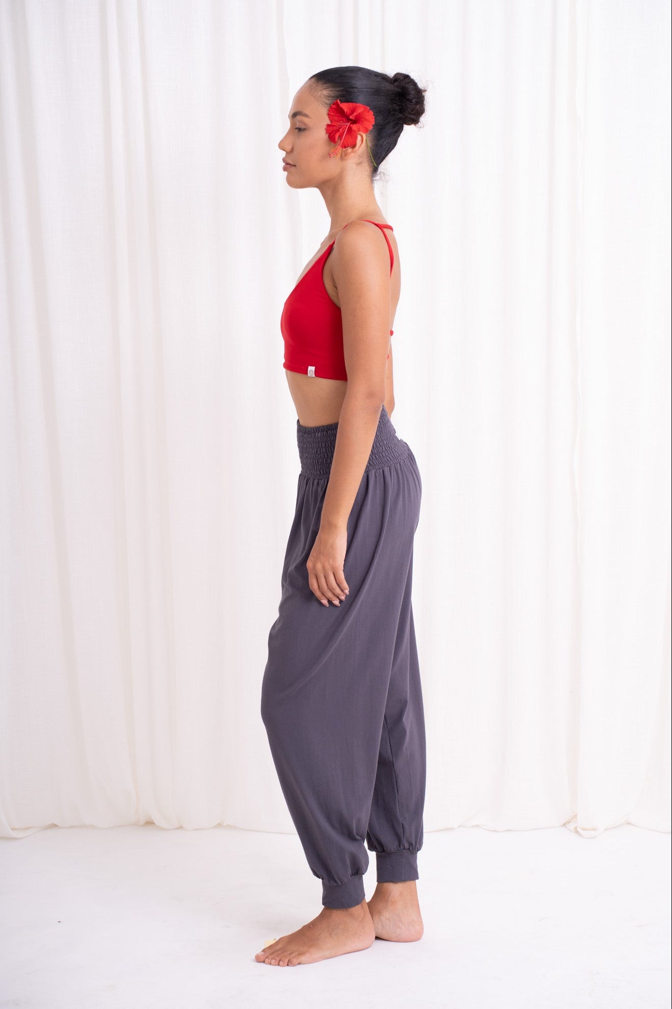 Surya Harem Pants - Shadow
