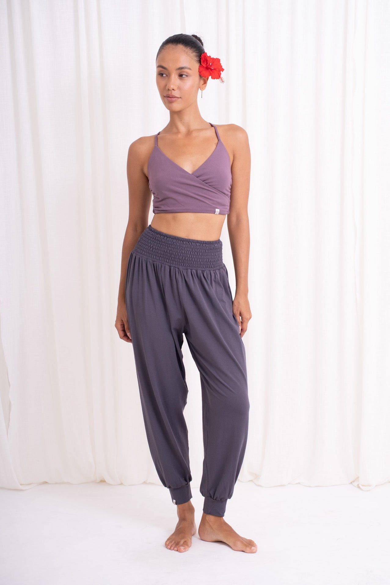 Surya Harem Pants - Shadow