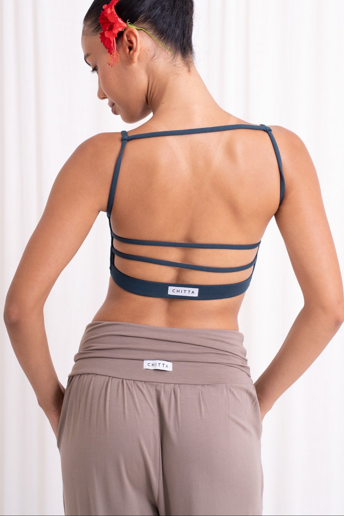 Dhara Strappy Back Top - Teal