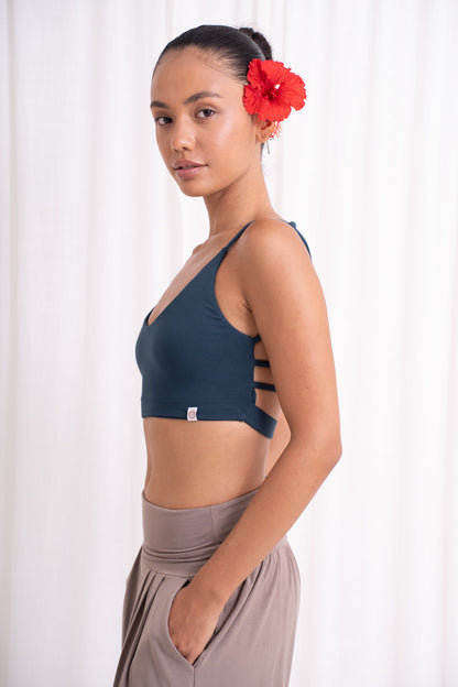 Dhara Strappy Back Top - Teal